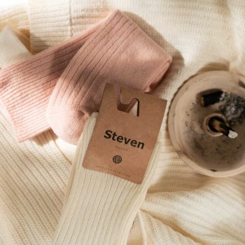 Skarpetki wełniane ecru