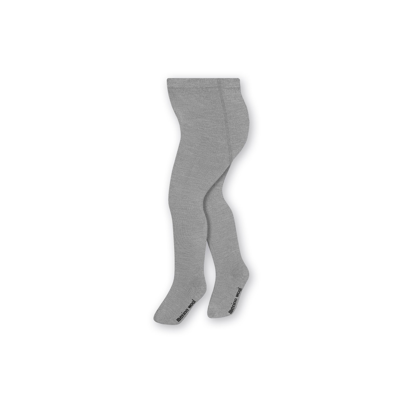 Rajstopki MERINO WOOL z wełny merynosów dla niemowlaków w kolorze SZARYM