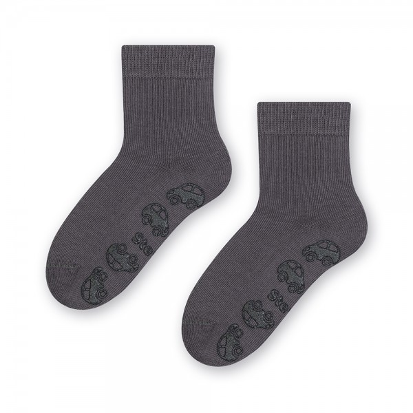 Skarpetki antypoślizgowe szare