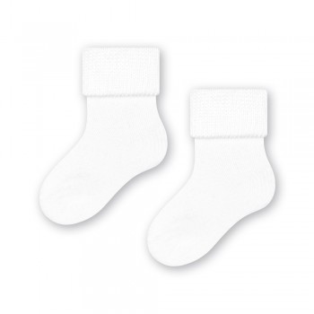 Skarpetki frotte białe