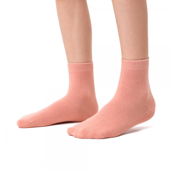 Skarpetki bawełniane morelowe