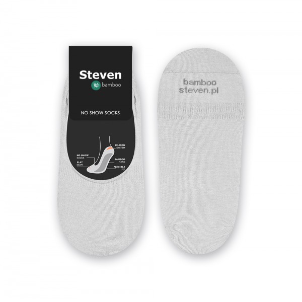 Stopki bambusowe z silikonem szare