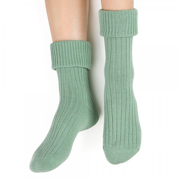 Skarpetki do spania zielony