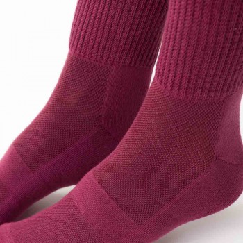 Skarpetki półfrotte bordowe