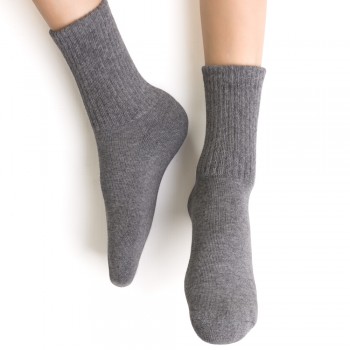 Skarpetki półfrotte sportowe szare