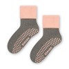 Skarpetki frotte antypoślizgowe szare
