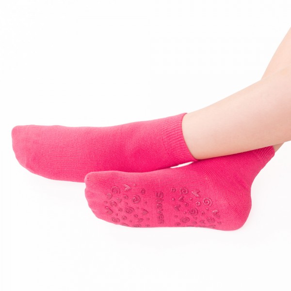 Skarpetki antypoślizgowe różowe
