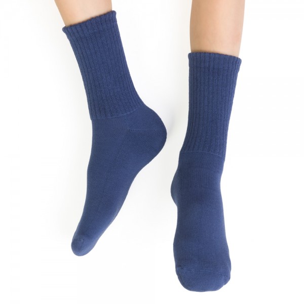 Skarpetki półfrotte sportowe jeans