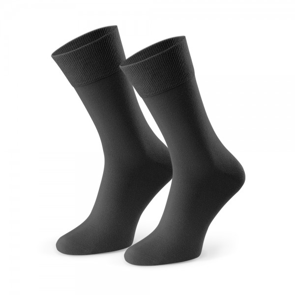 Skarpety bambusowe - płaski szew grafitowe