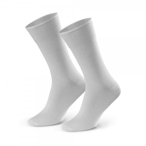 Cienkie skarpety męskie jasnoszare