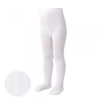 Rajstopki bawełniane białe