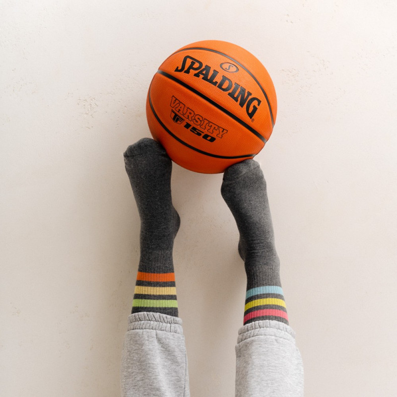 sportowe skarpetki młodzieżowe z frotą od spodu