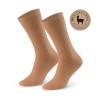 Skarpety 50% wełna Alpaka miodowe