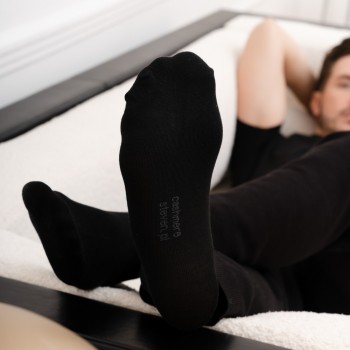 Skarpety z kaszmirem czarne