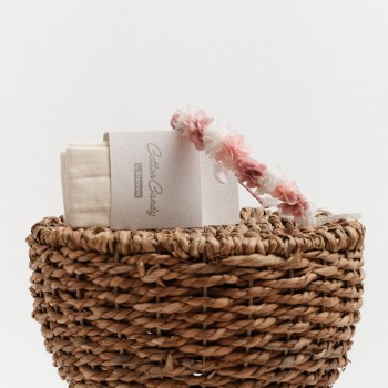 Rajstopki bawełniane ecru