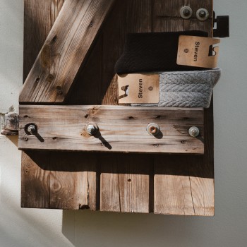 Skarpety wełniane szare