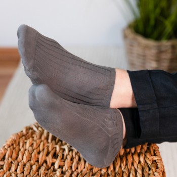 Stopki 100% bawełny szare