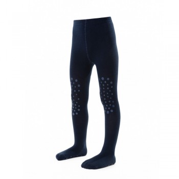 Rajstopki z antypoślizgowe granatowe