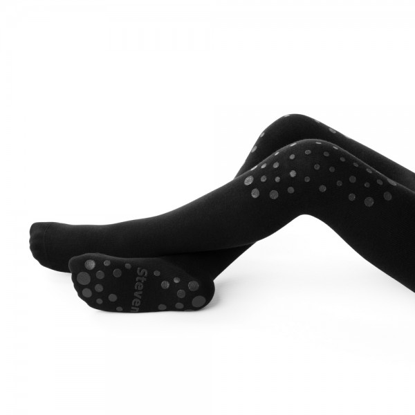 Rajstopki z antypoślizgowe czarne