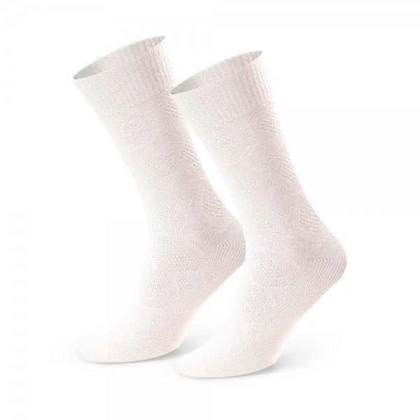 Skarpetki wełniane ecru