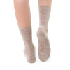 Skarpetki półfrotte merino wool beżowe