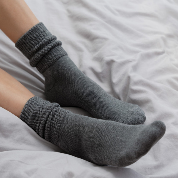 Skarpetki półfrotte szare