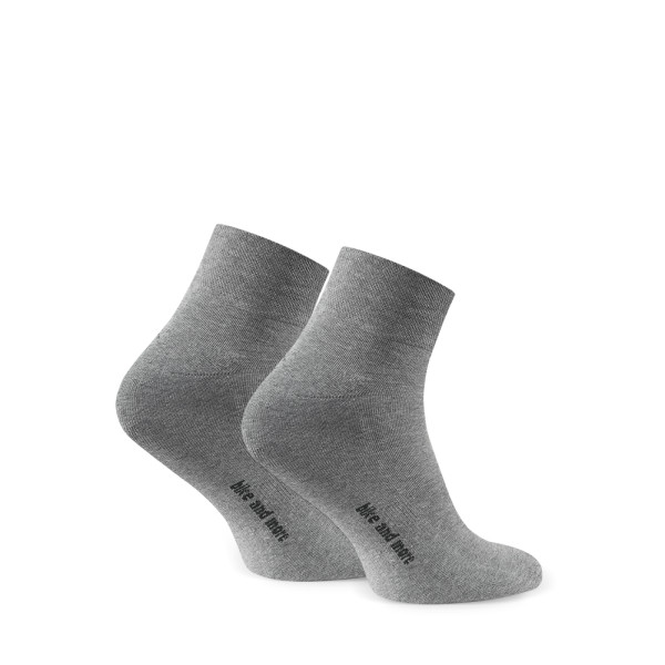 Skarpety półfrotte sportowe melanż szare