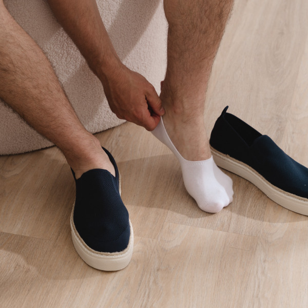 Stopki z silikonem białe