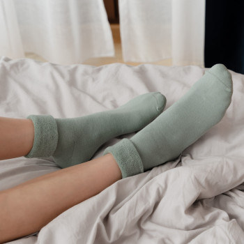 Skarpetki frotte szałwiowe