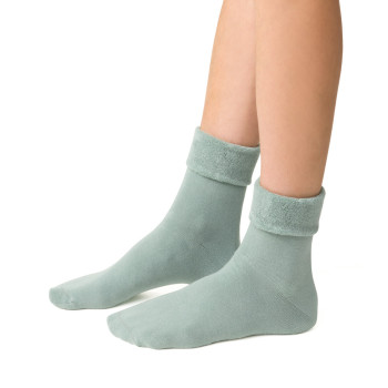 Skarpetki frotte szałwiowe