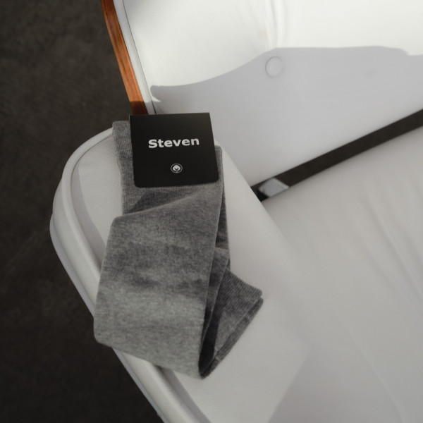 Podkolanówki bawełniane szare