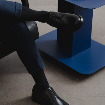 Podkolanówki bawełniane czarne