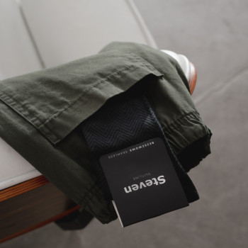 Skarpety żakardowe czarne