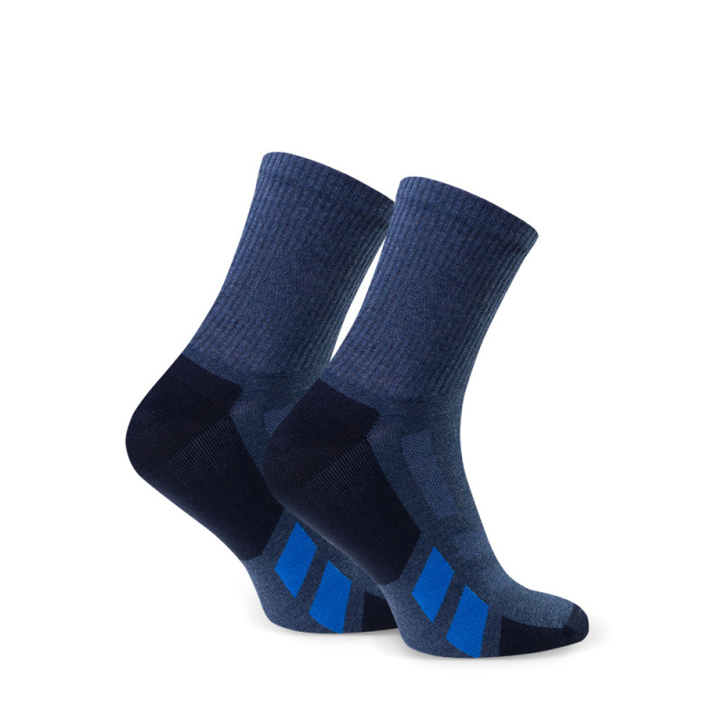 skarpety sportowe dla mężczyzn w kolorze jeans