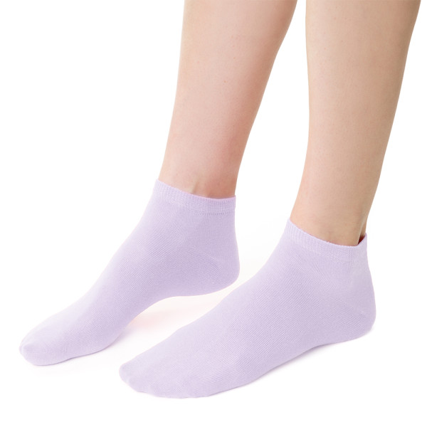 Stopki bawełniane fioletowe