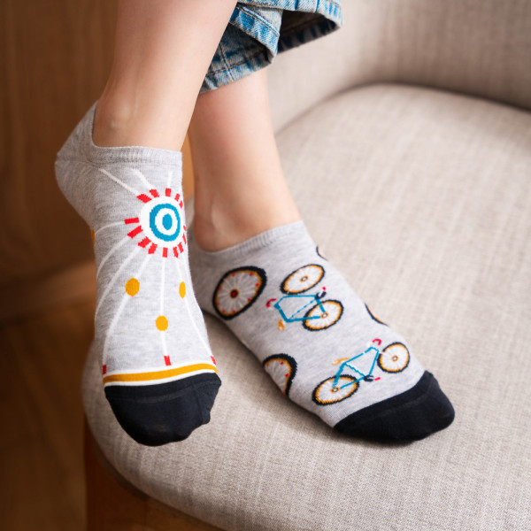 Bike - kolorowe stopki