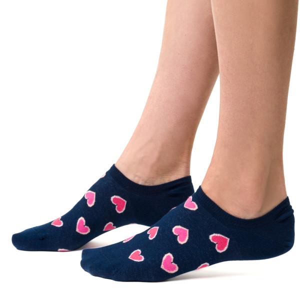 Hearts - kolorowe stopki