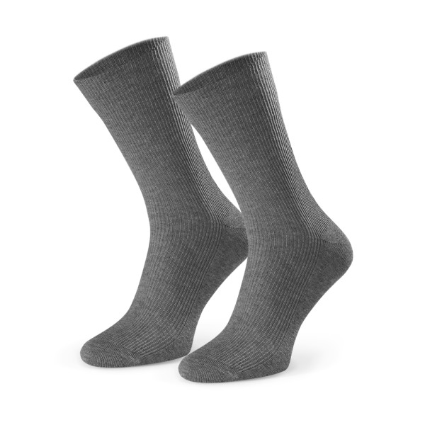 Skarpetki bezuciskowe melanż szary