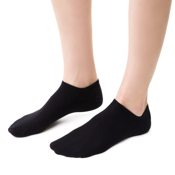 Stopki bawełniane czarne