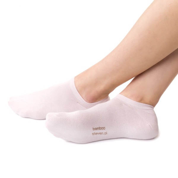 Stopki bambusowe pudrowy róż