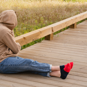 Two Colours - kolorowe stopki męskie