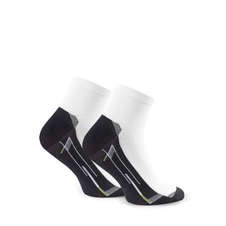 krótka biała skarpetka sportowa