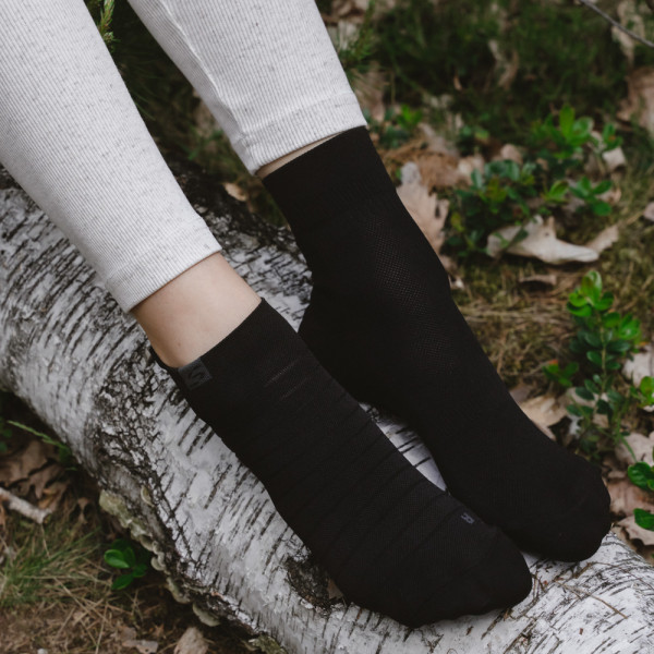 Stopki do biegania czarne