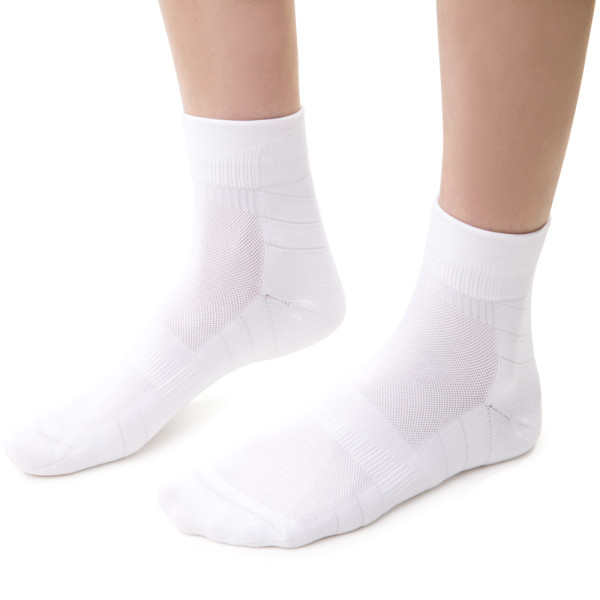 Skarpetki do biegania białe
