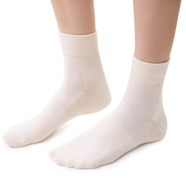 Skarpetki do biegania beżowe