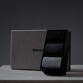 Zestaw skarpet z wełny merynosów 3-pak