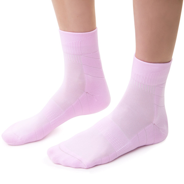 Skarpetki do biegania jasnoróżowe