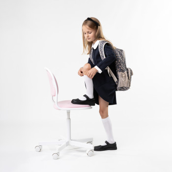 Podkolanówki bawełniane białe