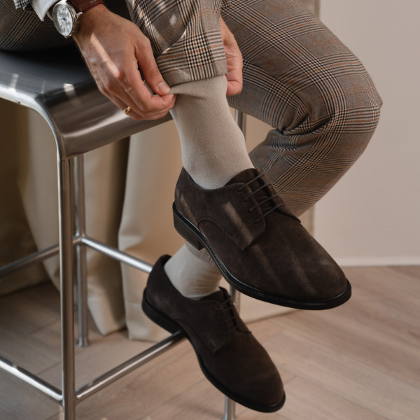 Skarpety 100% bawełna beżowe