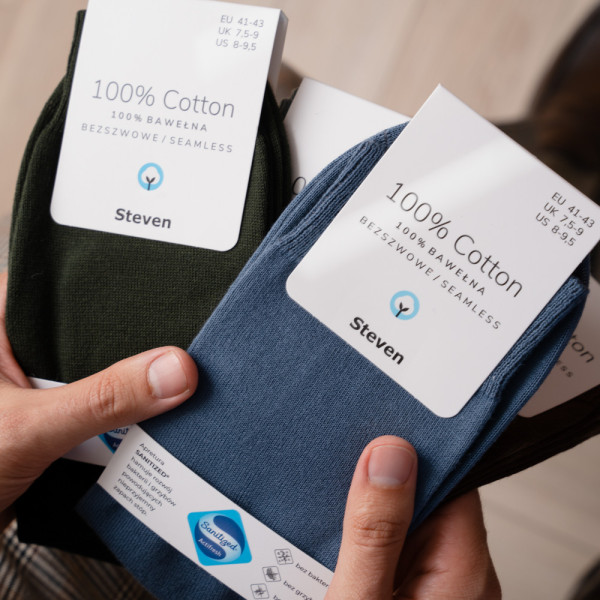 Skarpety 100% bawełny jeans